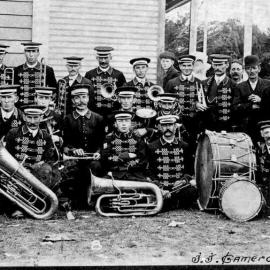 Greymouth Catholic Brass Band.1906.