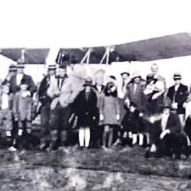 ALBUM - Photographs taken on of the first aircraft to land at Okuru, South Westland.10/8/1931 .