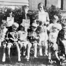 Kumara Junction School Class . 1927.