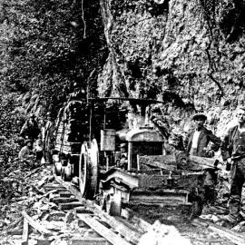 R.T. Watson, Sawmiller, Charming Creek, Westland. ca.1925 -28.