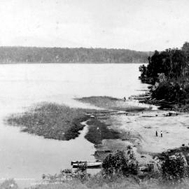 Lake Mahinapua .ca.1880.