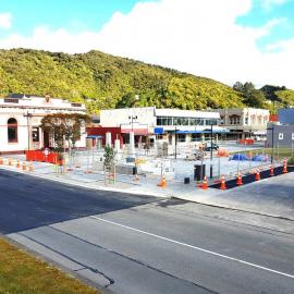 ALBUM - Greymouth CBD renewal begins - then and now.