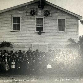 Ahaura Fallen Soldiers Memorial Hall centennial.1922 - 2022.