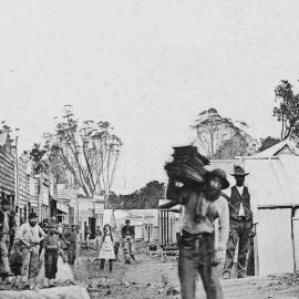  ALBUM - Napolean Hill  via Ahaura,1866 -  Then and Now.