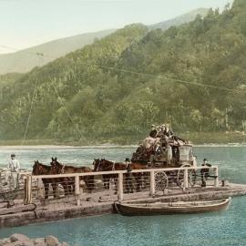 Te Kuha punt, Buller River.ca.1890.