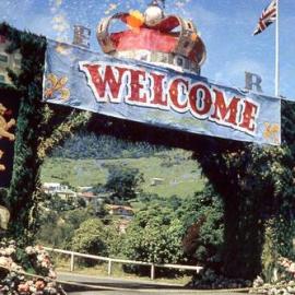 Arch High Street -  for Royal Visit .1954.