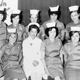 Grey Hospital 1st year Prelim Nurses General Training.ca. 1965 .