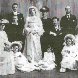 Wedding of John O`Leary and Sarah Ruane.1904.