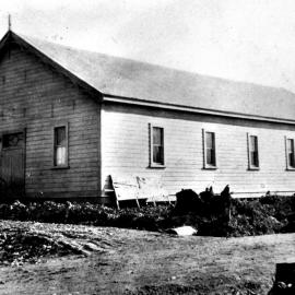 RUNANGA MINERS HALL - corner of Mills and McGowan Streets,opened 4 December .1908.