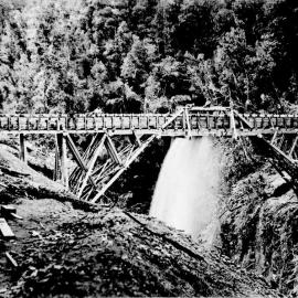 Nelson Creek water race, Westland.1880`s.