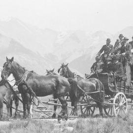 Stagecoach from Canterbury to the West Coast.