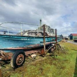 The old boat of Lake Brunner, the Peter B *PHOTO ALBUM*