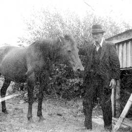 Jimmy Stewart , son of Brewer Robert Stewart, Coal Creek.ca.late 1940`s.