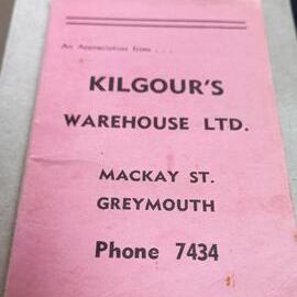Kilgour's Warehouse  - four digit phone numbers *PHOTO ALBUM*