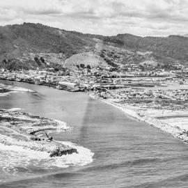Greymouth before the Blaketown Rugby Fields and Cobden Speedway.ca.1959.