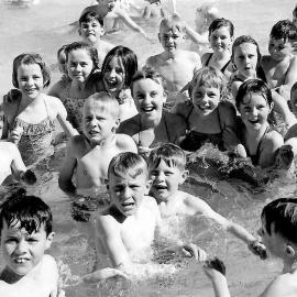 The Grey Baths Opening Day.1961 .