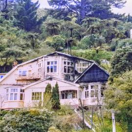 Another Greymouth party house bites the dust , Puketahi St.early 1980`s.