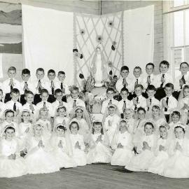 St Patricks First Communion ,Greymouth.April,1965.
