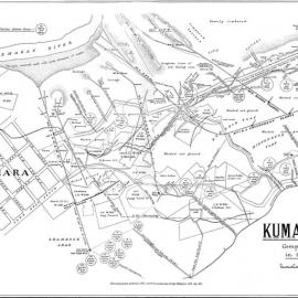 Map of Kumara 1891 including Larrikins