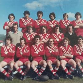 West Coast Senior Reserve Rugby League Team 1981