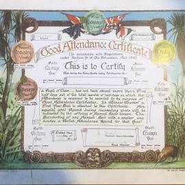 A couple of Cobden School Certificates from the 1930s *PHOTO ALBUM*