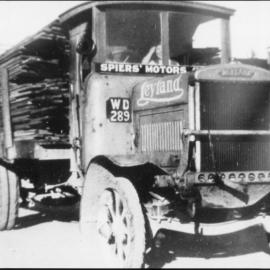 Kumara store SM Spiers and Sons, and truck 