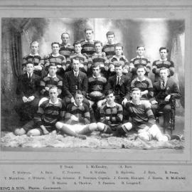 Buller Rugby Representatives 1920.