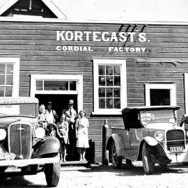 Kortegast cordial factory Hokitika.1930`s.