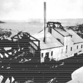 Woodstock Dredge over Kaniere Bridge 