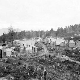 Cornish Town, Inangahua County. Also known as Cousin Jack Town