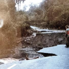 Washout on State highway 73.ca.1990`s.