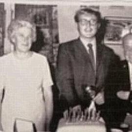 William Pendlebury, his second wife Alma and William’s son,Bill.1940`s.