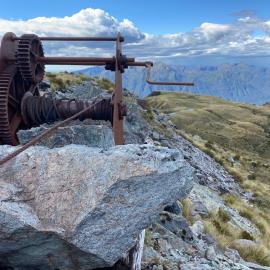 Remains of Wainihinihi greenstone mine
