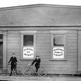 Kumara School of Mines and Public Library.1900`s.