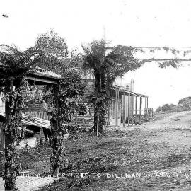 Mayor of Hokitika - H L Michel`s visit to  Dillmanstown ,Dec 1908.