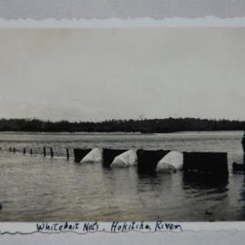 Whitebait nets on Hokitika River