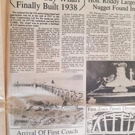 Jackson Bay wharf history