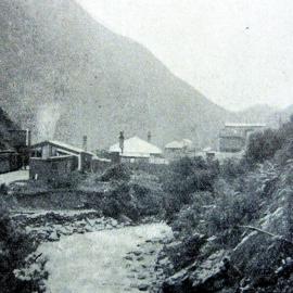 Rewanui railway station.1923.