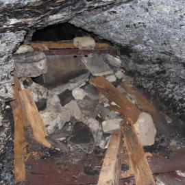 Spark and party mine  at Rewanui.