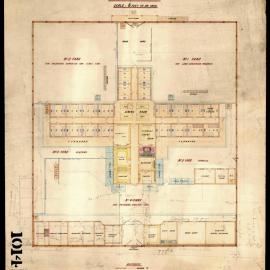 Plan of the Hokitika Gaol.