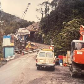 Otira viaduct old and new