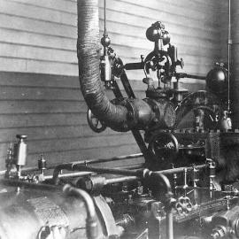 Air compressor for generating compressed air for rock drilling underground - Big River.