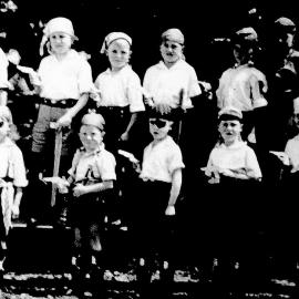 Kaniere School 1939 -  a few pirates in the mix.