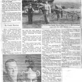 The cup is now at the Hari Hari museum.