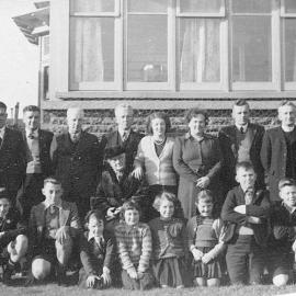 The Kennedy family with children - early 1950s.