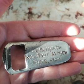 Kokatahi Stores bottle opener