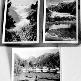 ALBUM - Photos of Franz Josef Glacier taken Labour weekend.1940.