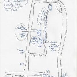 Map of Kumara, Payn's Gully and Callaghans.