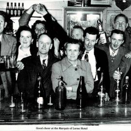 Eric and Joy Olson at the Marquis of Lorne Hotel, Hokitika