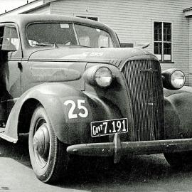 20-year-old Kevin Molloy, from Kotuku, called up for Military Service in 1940. 
